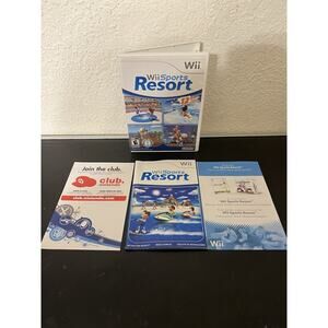 Wii Sports Resort - No Game - Case & Manual Only - Nintendo Wii